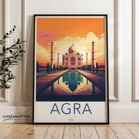 Agra Poster - India Wall Art
