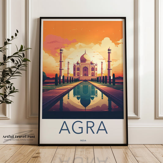 Agra Poster - India Wall Art