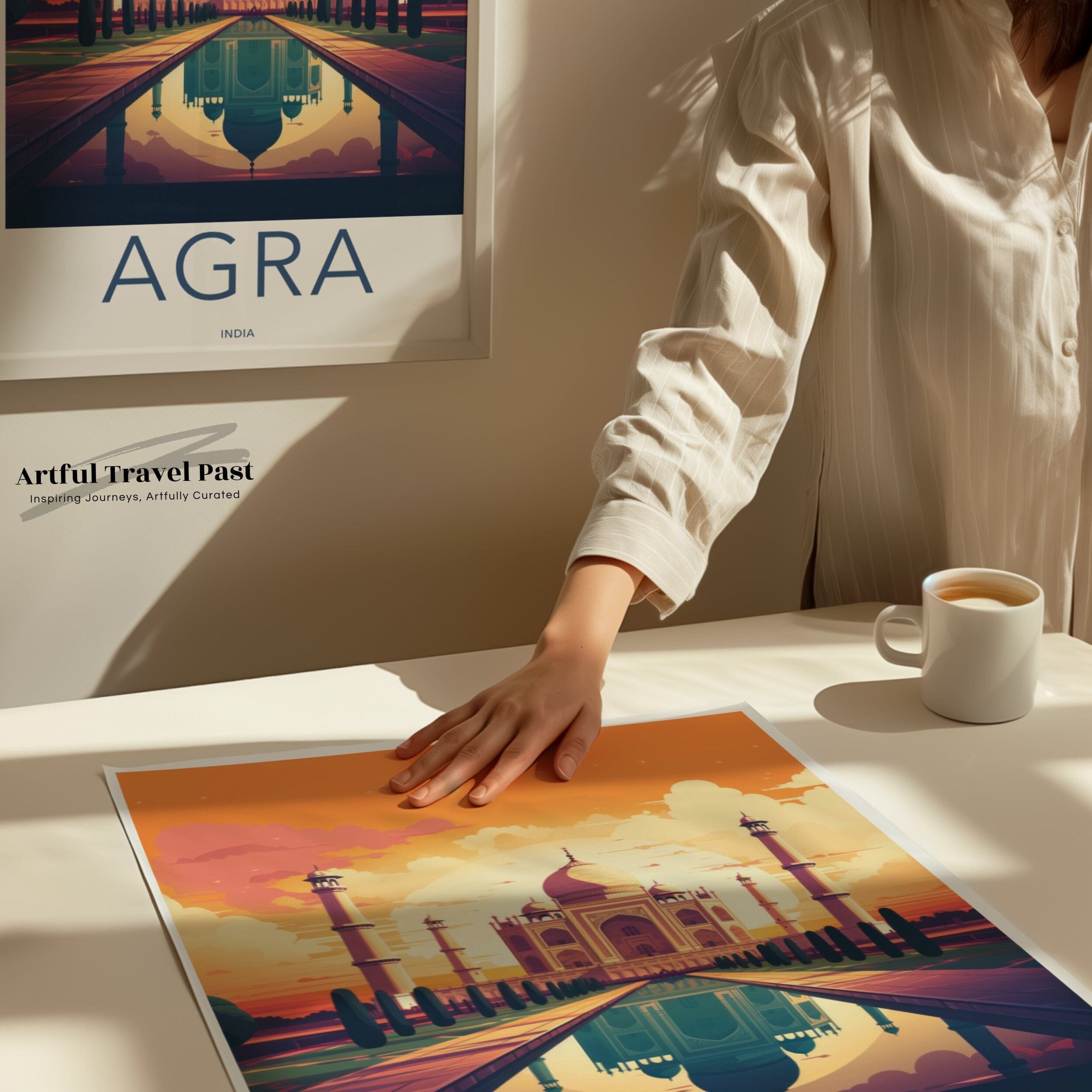 Agra Poster - India Wall Art