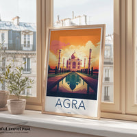 Agra Poster - India Wall Art