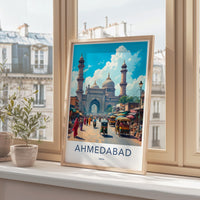 Ahmedabad Poster - India Wall Art