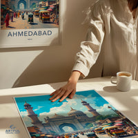 Ahmedabad Poster - India Wall Art