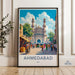 Ahmedabad Poster - India Wall Art