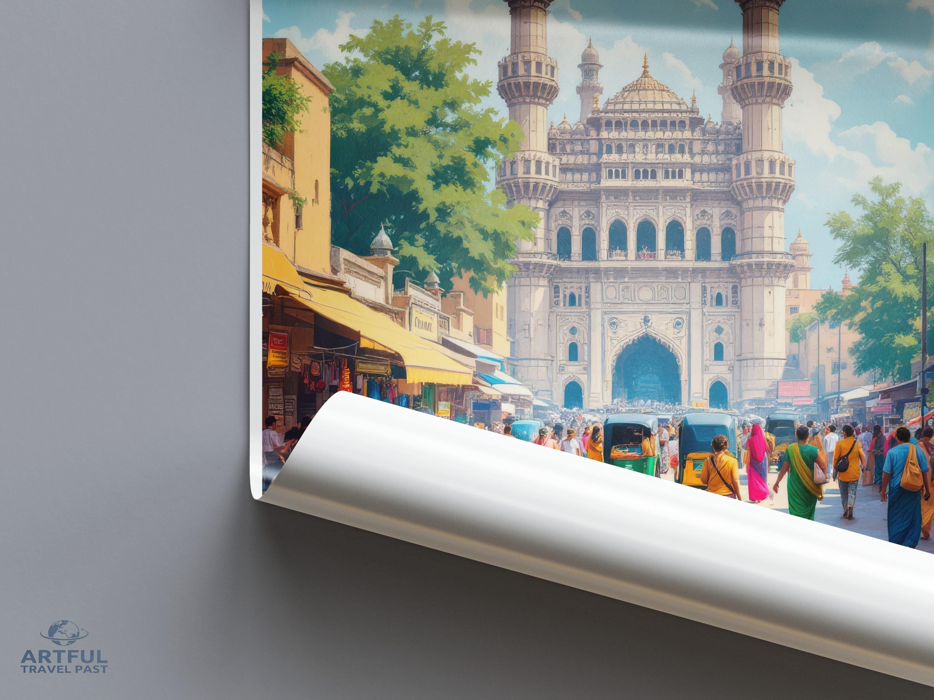 Ahmedabad Poster - India Wall Art