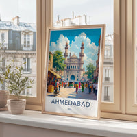 Ahmedabad Poster - India Wall Art