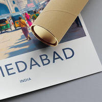 Ahmedabad Poster - India Wall Art