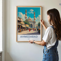 Ahmedabad Poster - India Wall Art