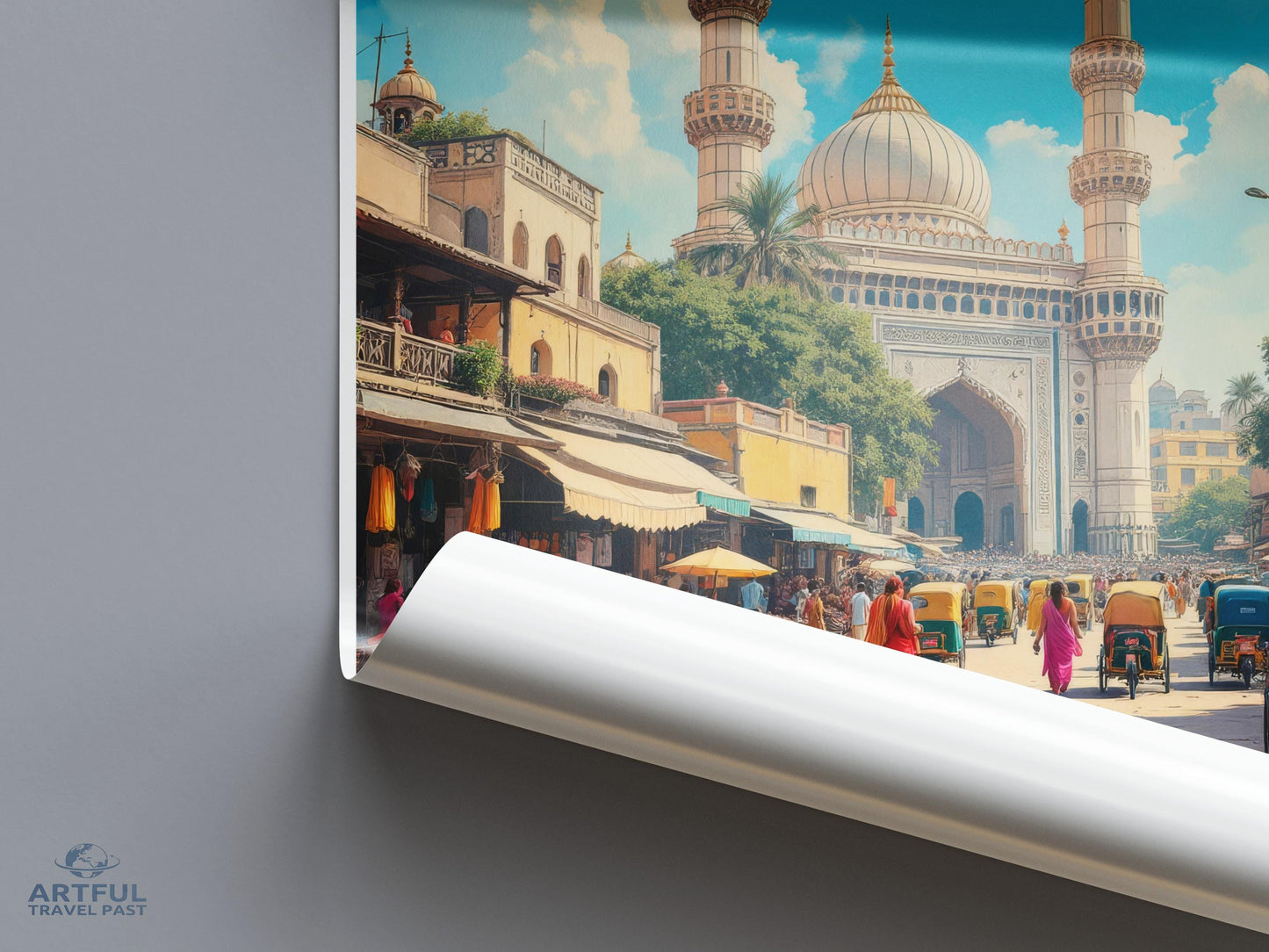 Ahmedabad Poster - India Wall Art