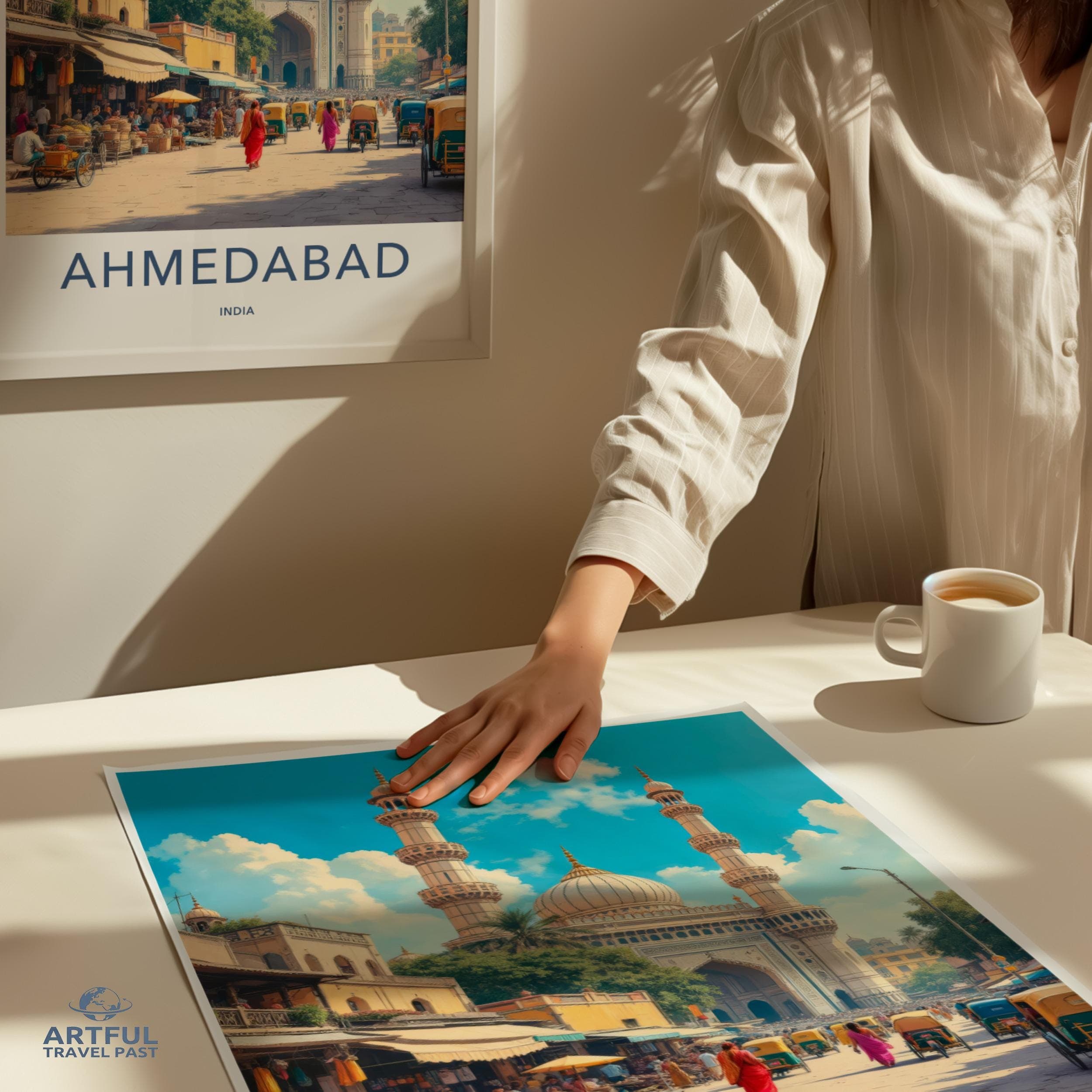 Ahmedabad Poster - India Wall Art