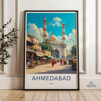 Ahmedabad Poster - India Wall Art