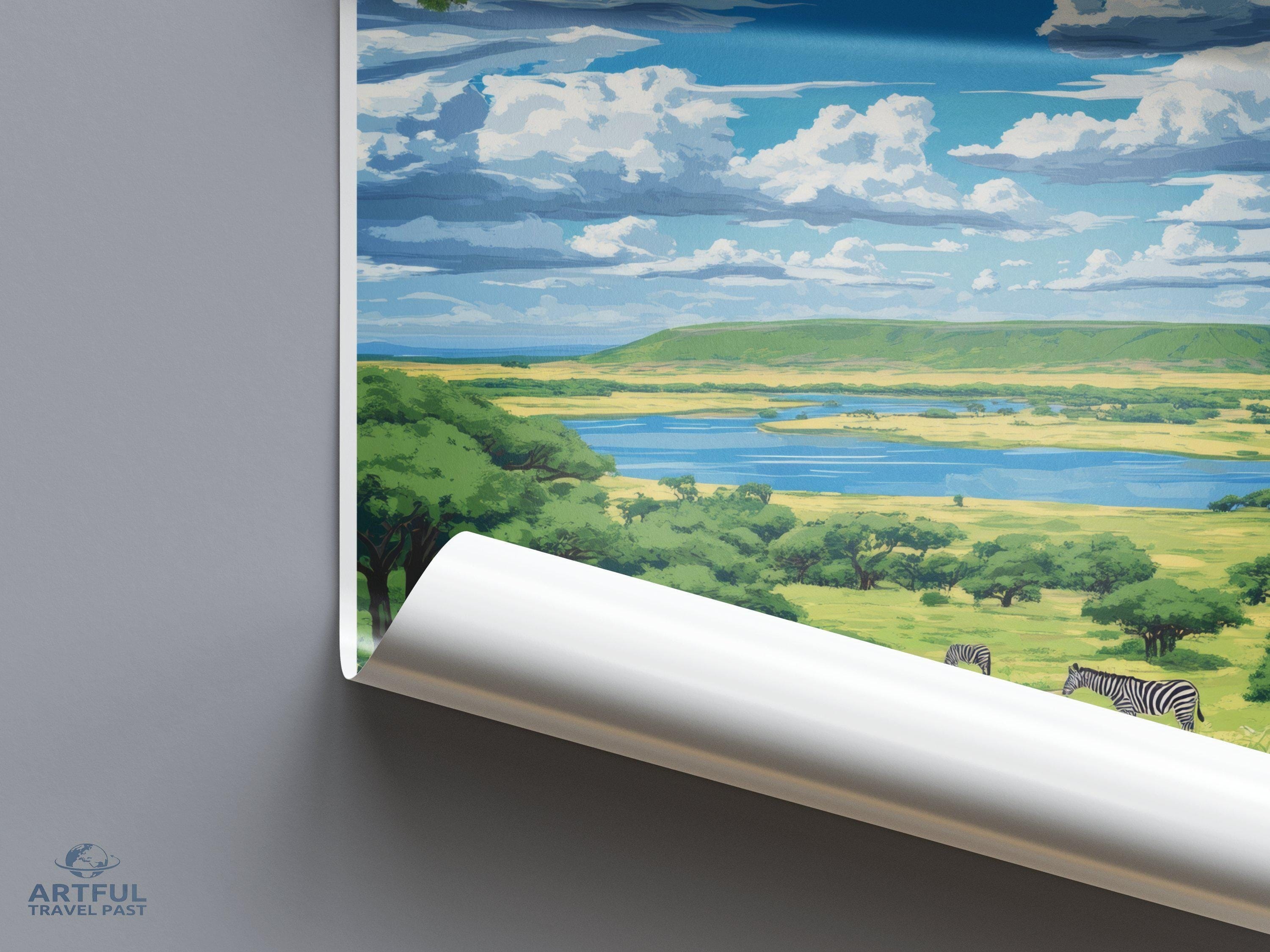 Akagera National Park Poster