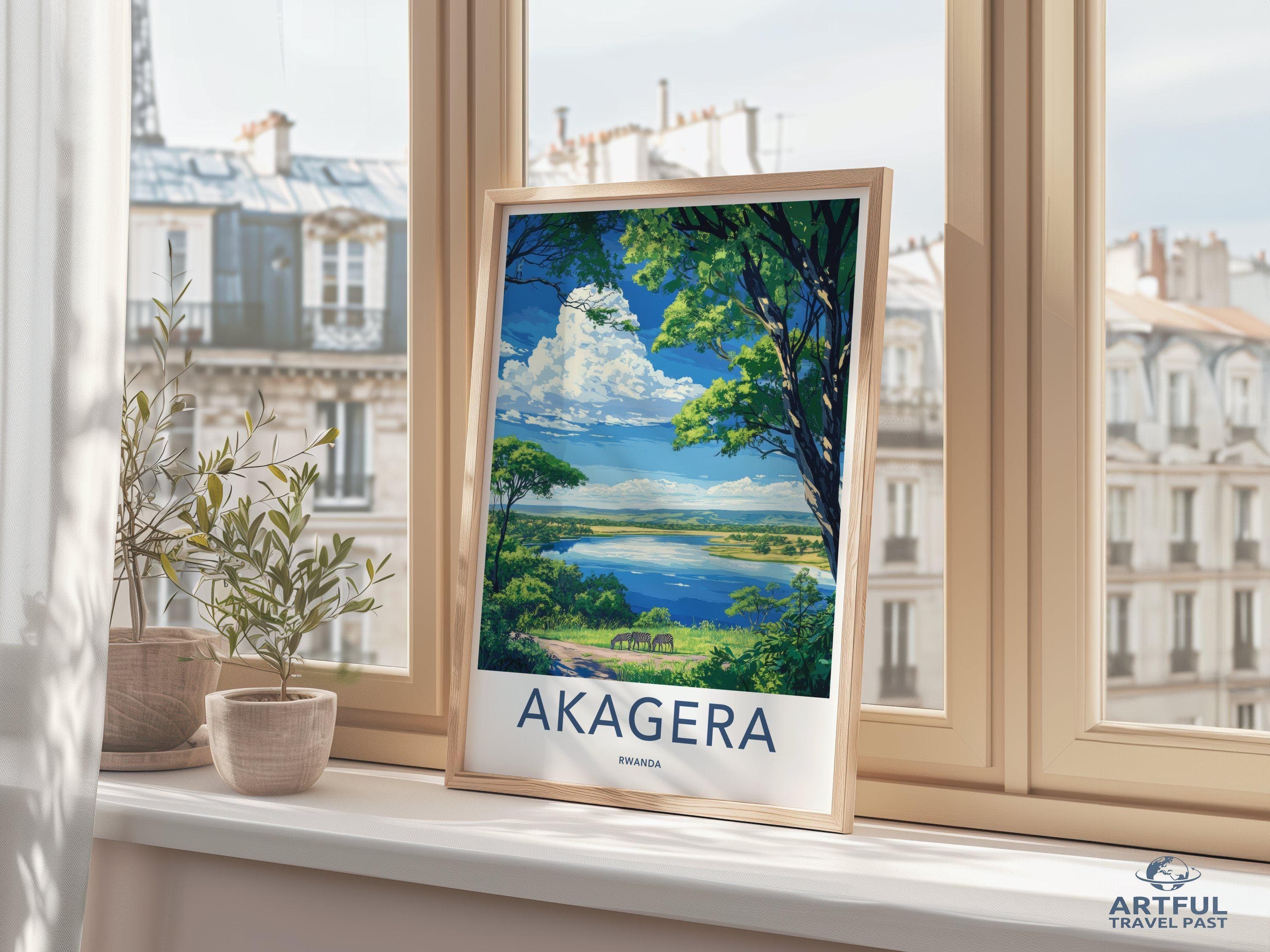 Akagera National Park Poster