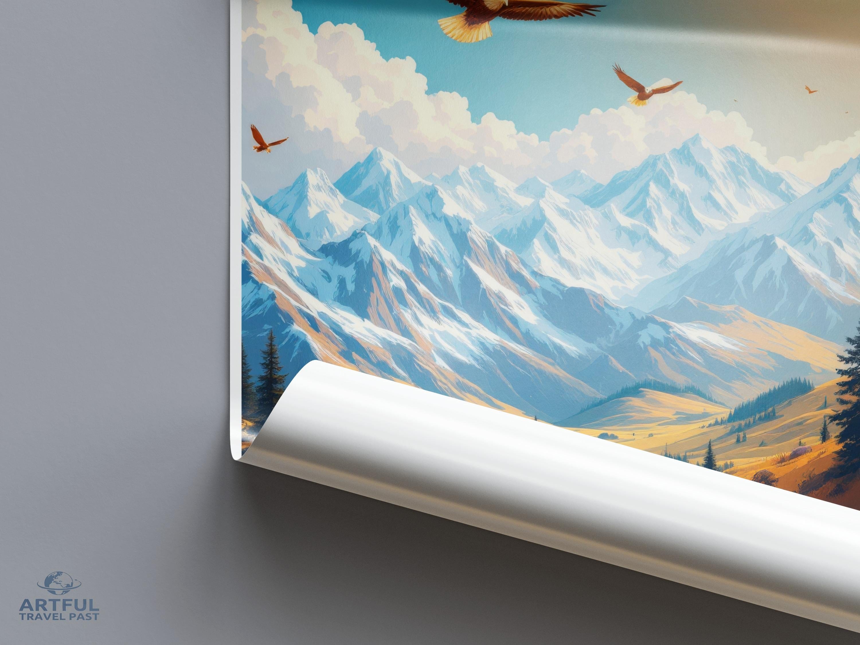 Ala Archa National Park Poster - Kyrgyzstan