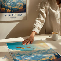 Ala Archa National Park Poster - Kyrgyzstan