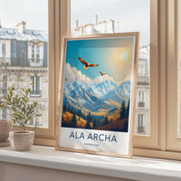 Ala Archa National Park Poster - Kyrgyzstan