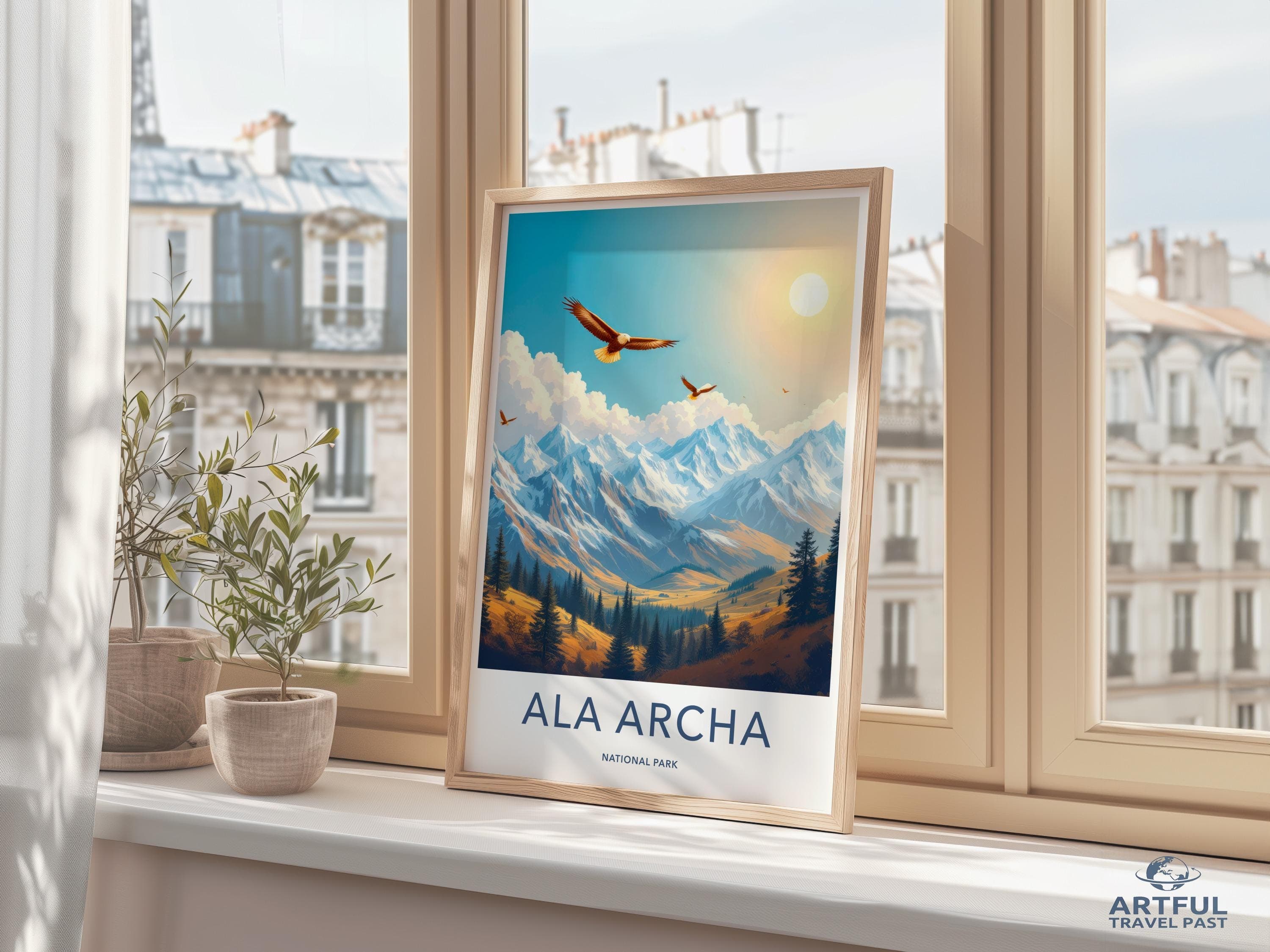 Ala Archa National Park Poster - Kyrgyzstan