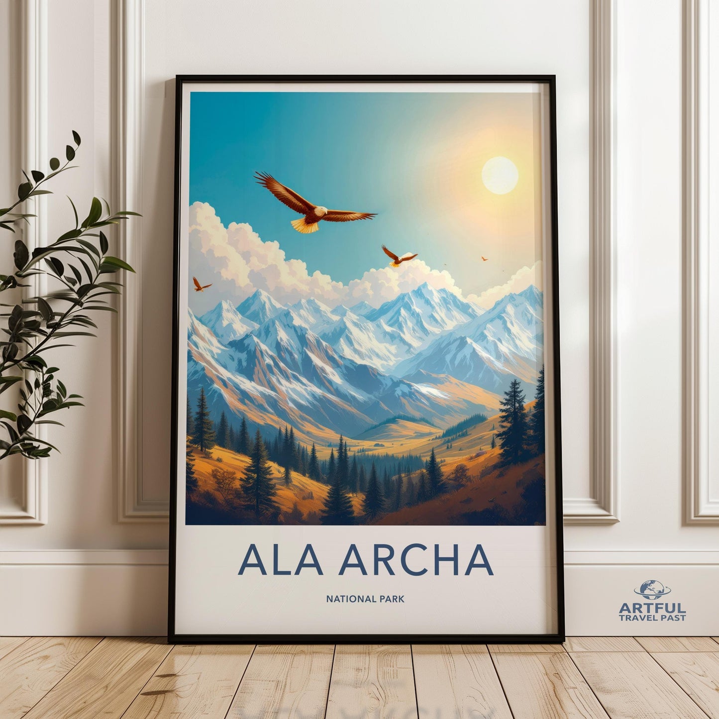Ala Archa National Park Poster - Kyrgyzstan