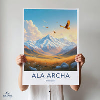 Ala Archa Poster - Kyrgyzstan Wall Art