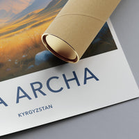 Ala Archa Poster - Kyrgyzstan Wall Art