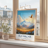 Ala Archa Poster - Kyrgyzstan Wall Art