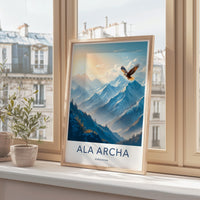 Ala Archa Poster - Kyrgyzstan Wall Art