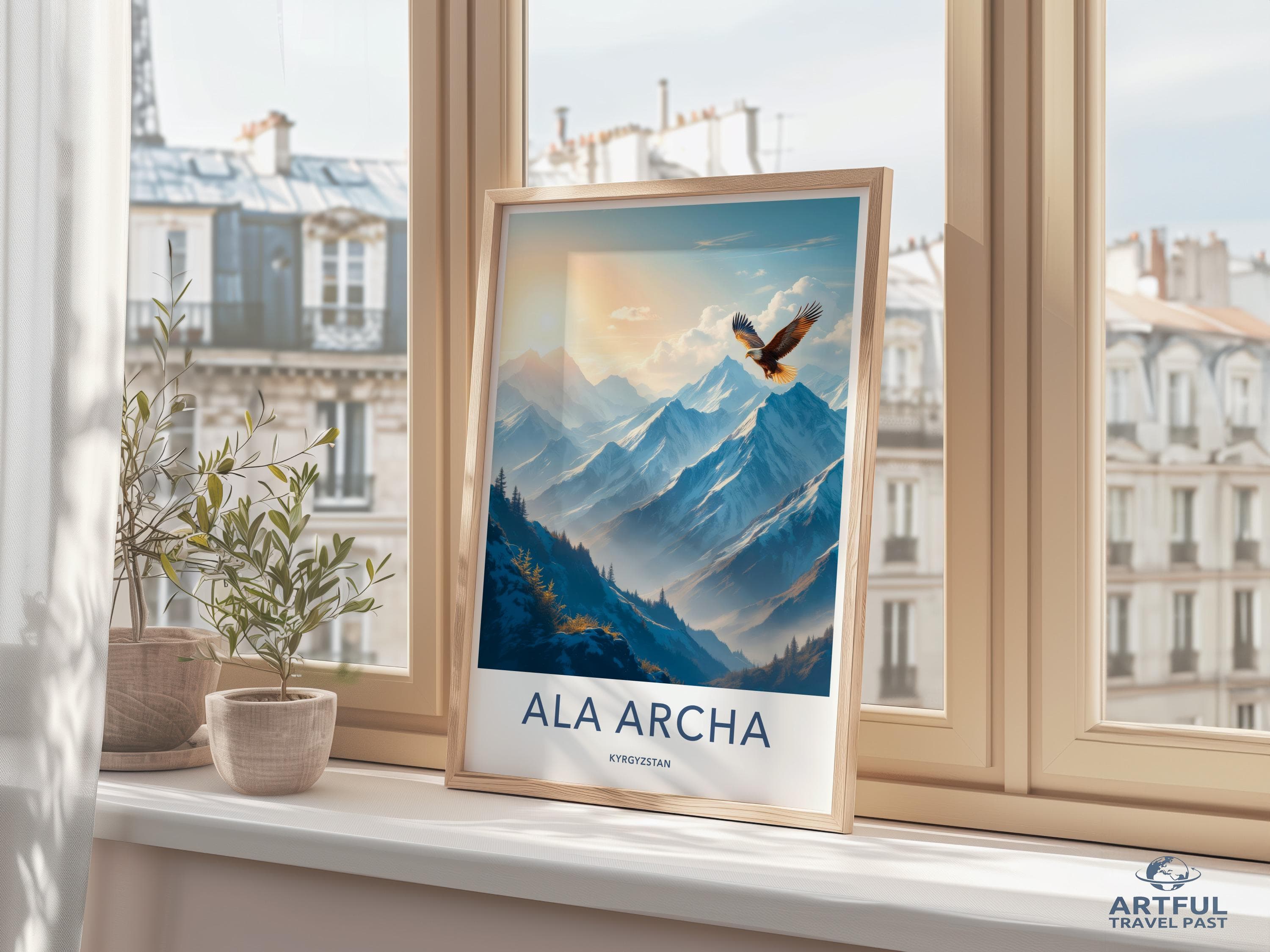 Ala Archa Poster - Kyrgyzstan Wall Art