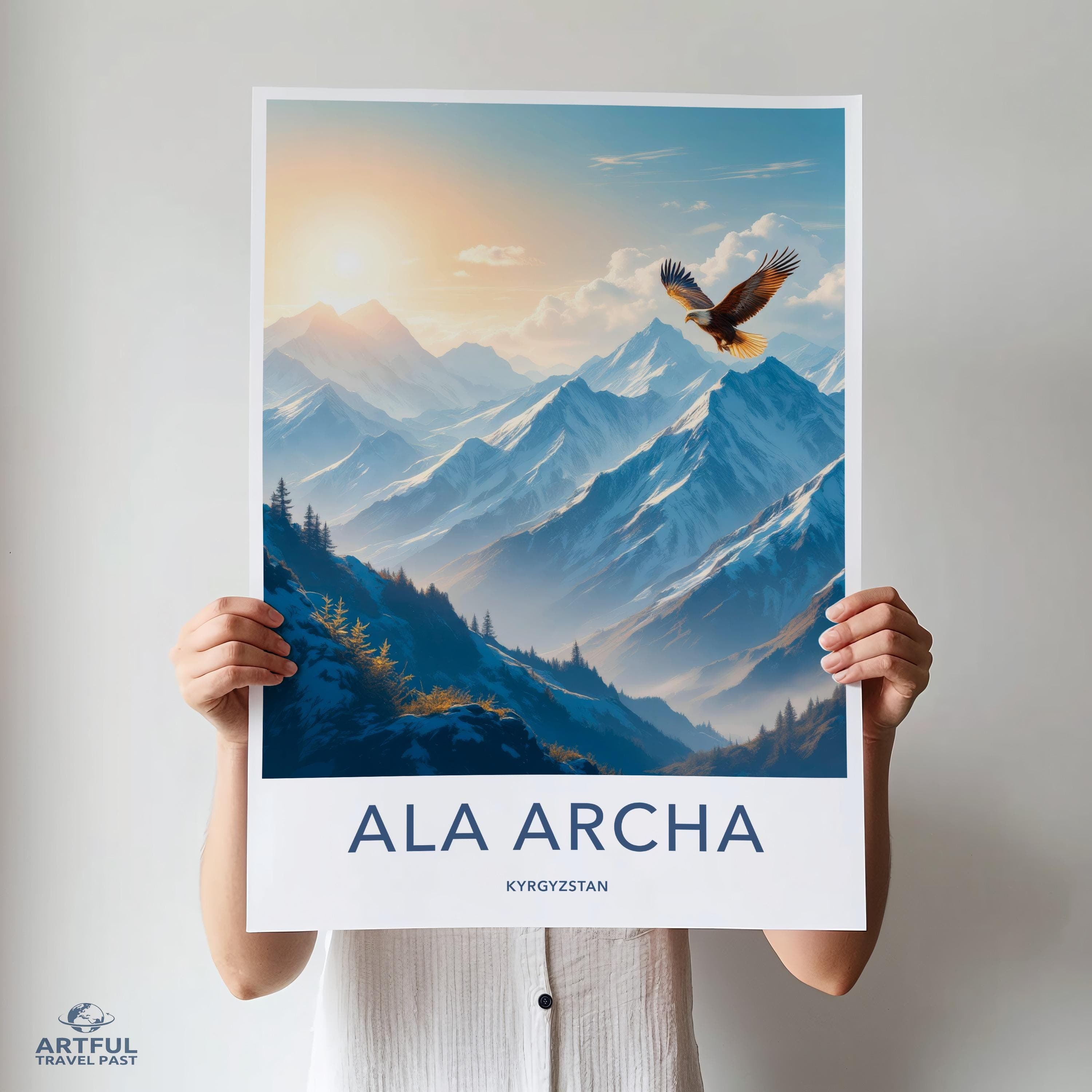 Ala Archa Poster - Kyrgyzstan Wall Art