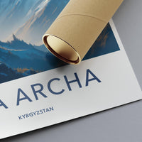 Ala Archa Poster - Kyrgyzstan Wall Art