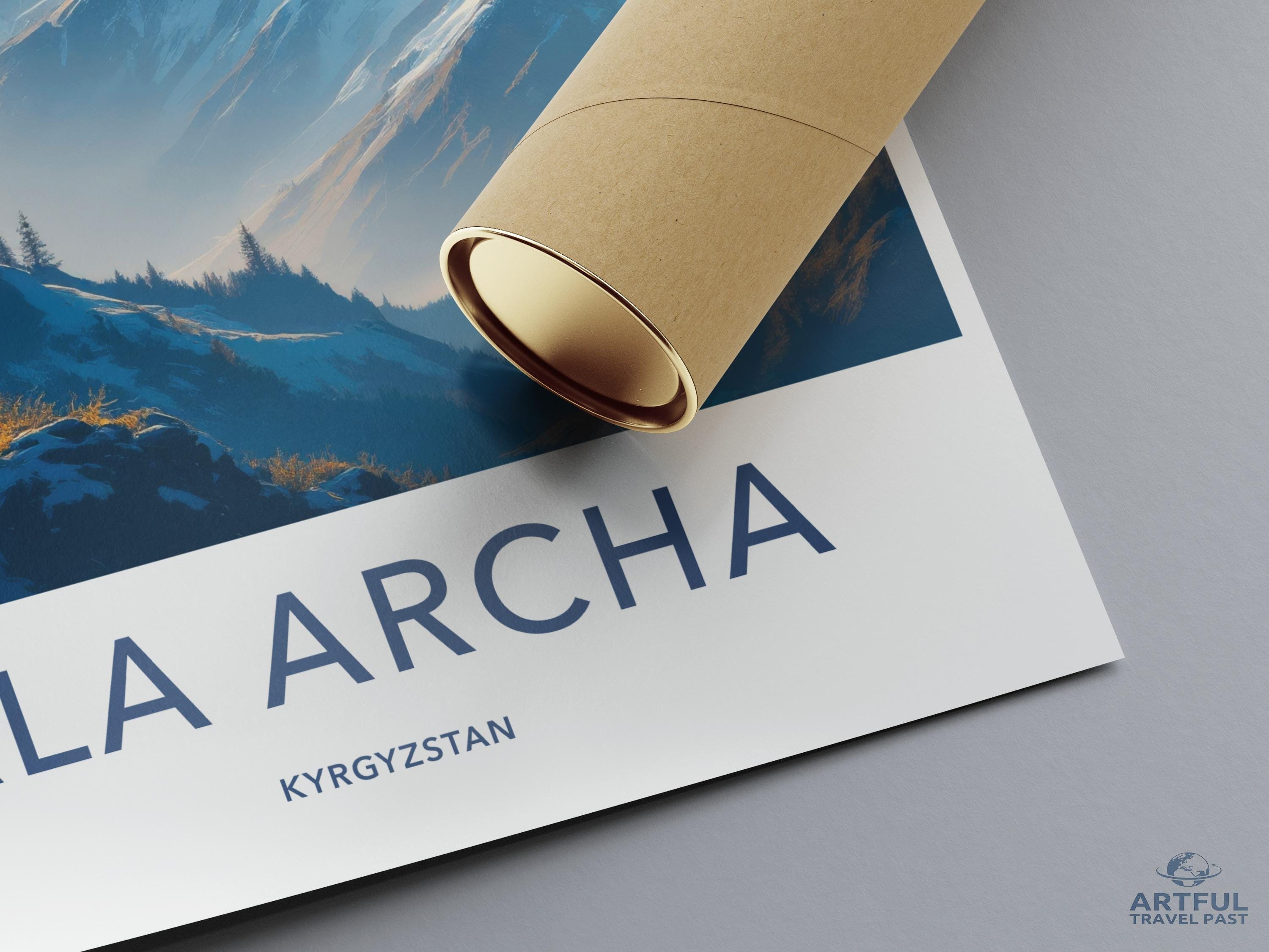 Ala Archa Poster - Kyrgyzstan Wall Art