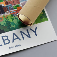 Albany Poster - New York Wall Art