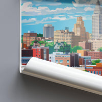 Albany Poster - New York Wall Art