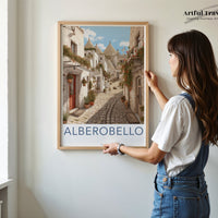 Alberobello Poster - Italy Wall Art
