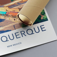 Albuquerque Poster - New Mexico Wall Art