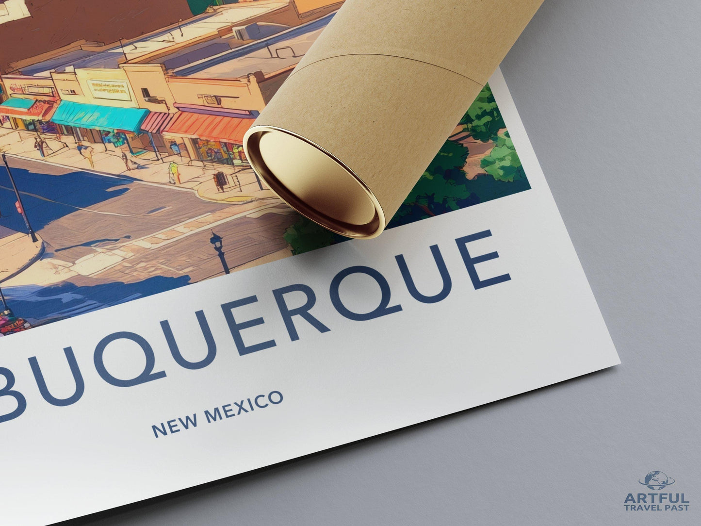 Albuquerque Poster - New Mexico Wall Art