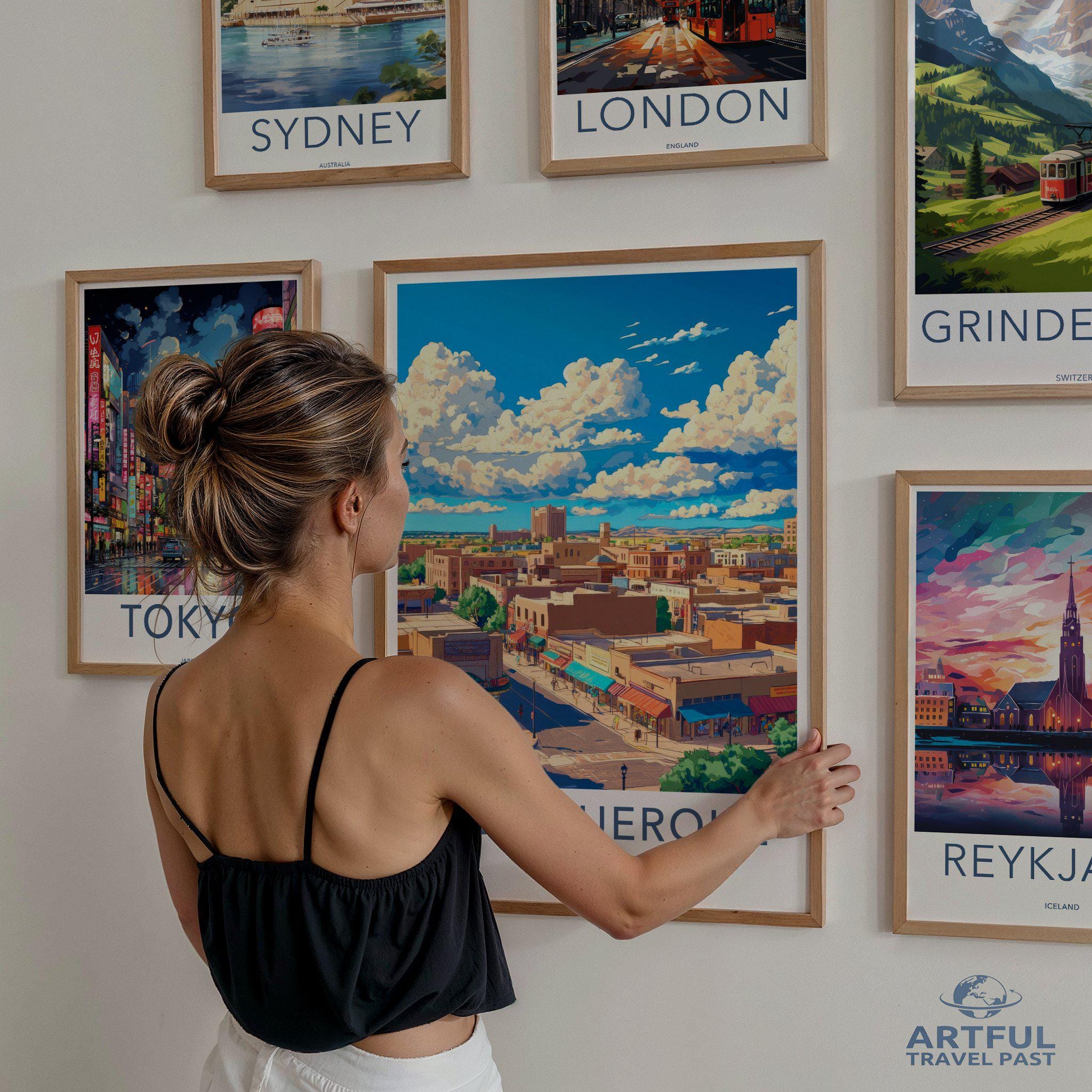 Albuquerque Poster - New Mexico Wall Art
