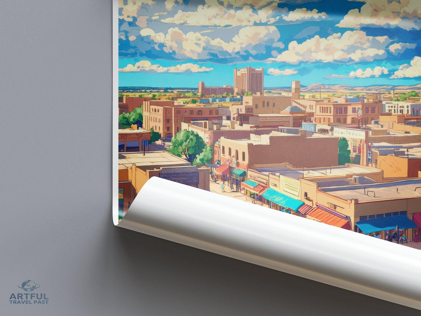 Albuquerque Poster - New Mexico Wall Art
