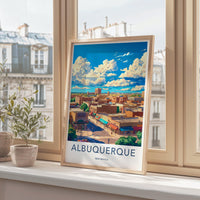 Albuquerque Poster - New Mexico Wall Art