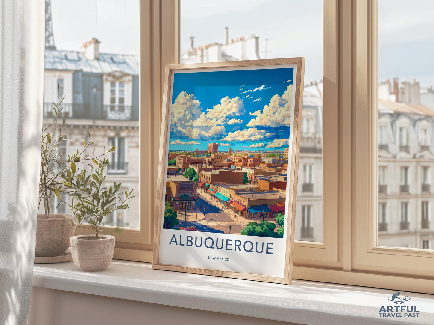 Albuquerque Poster - New Mexico Wall Art