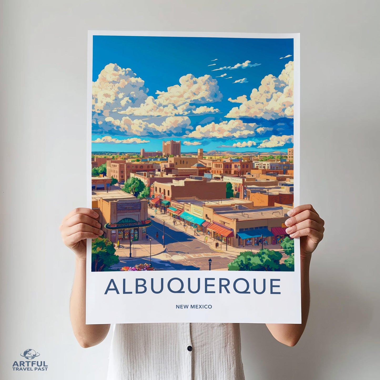 Albuquerque Poster - New Mexico Wall Art