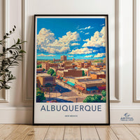 Albuquerque Poster - New Mexico Wall Art