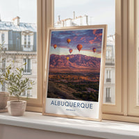 Albuquerque Poster - New Mexico Wall Art