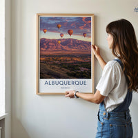 Albuquerque Poster - New Mexico Wall Art