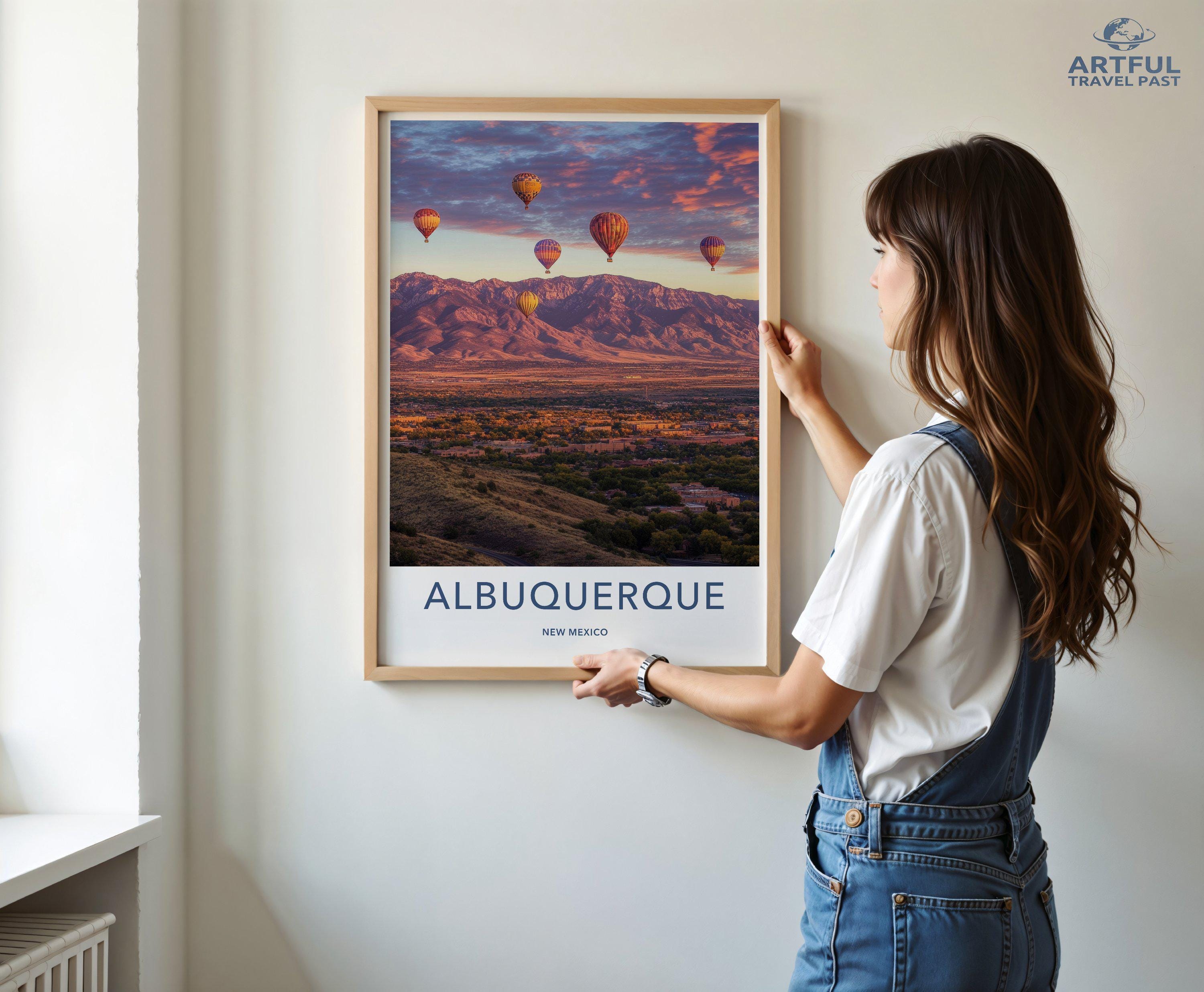 Albuquerque Poster - New Mexico Wall Art