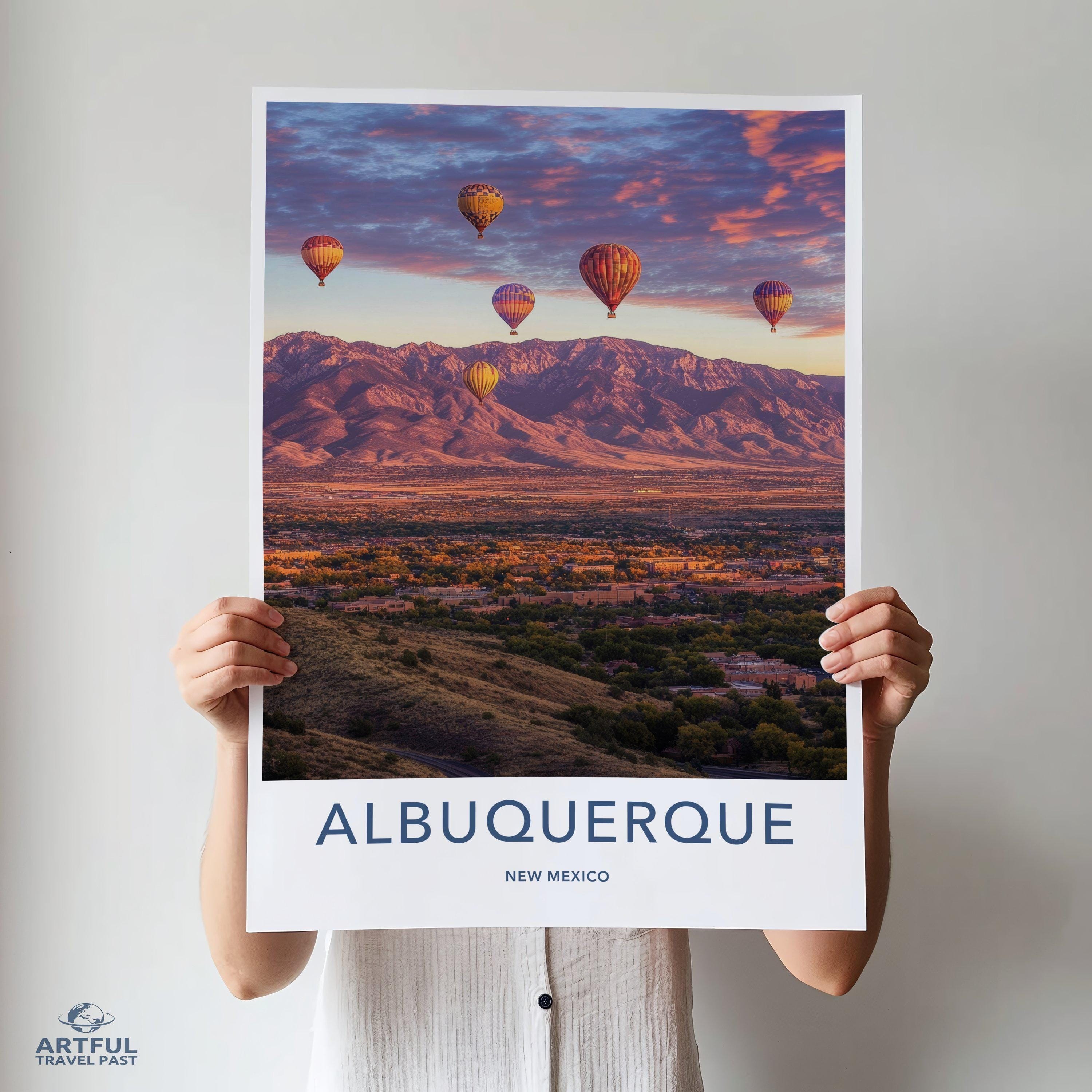 Albuquerque Poster - New Mexico Wall Art