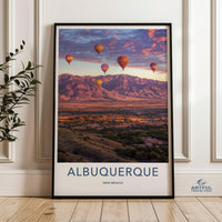 Albuquerque Poster - New Mexico Wall Art