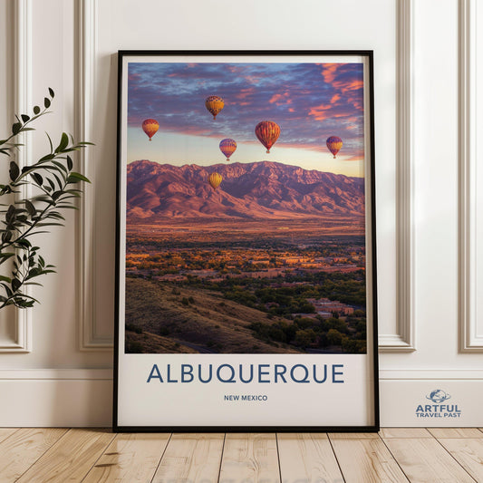Albuquerque Poster - New Mexico Wall Art