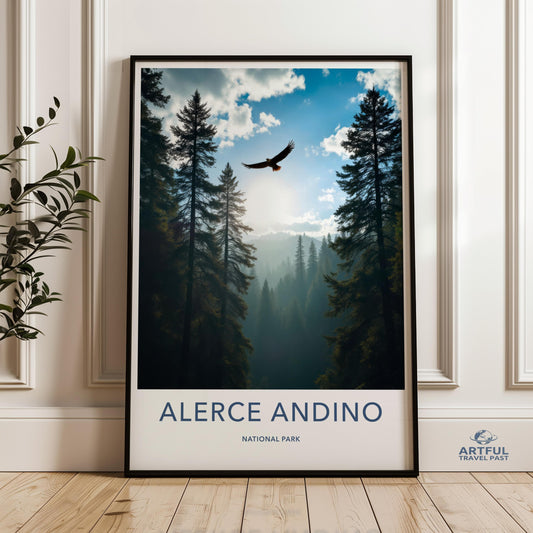 Alerce Andino National Park Poster - Chile