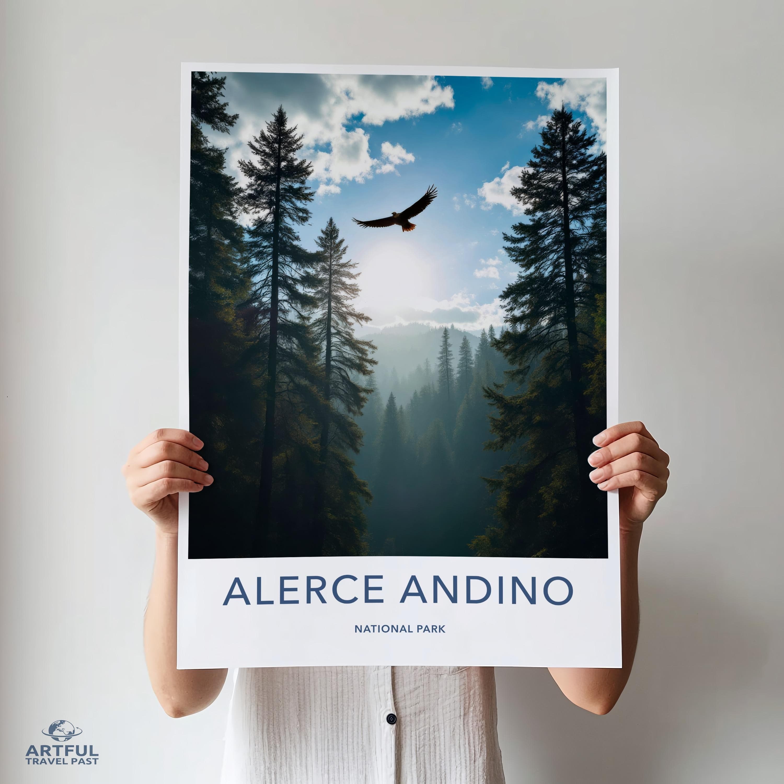 Alerce Andino National Park Poster - Chile