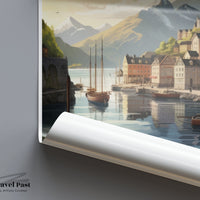Ålesund Poster - Norway Wall Art