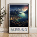 Ålesund Poster - Norway Wall Art